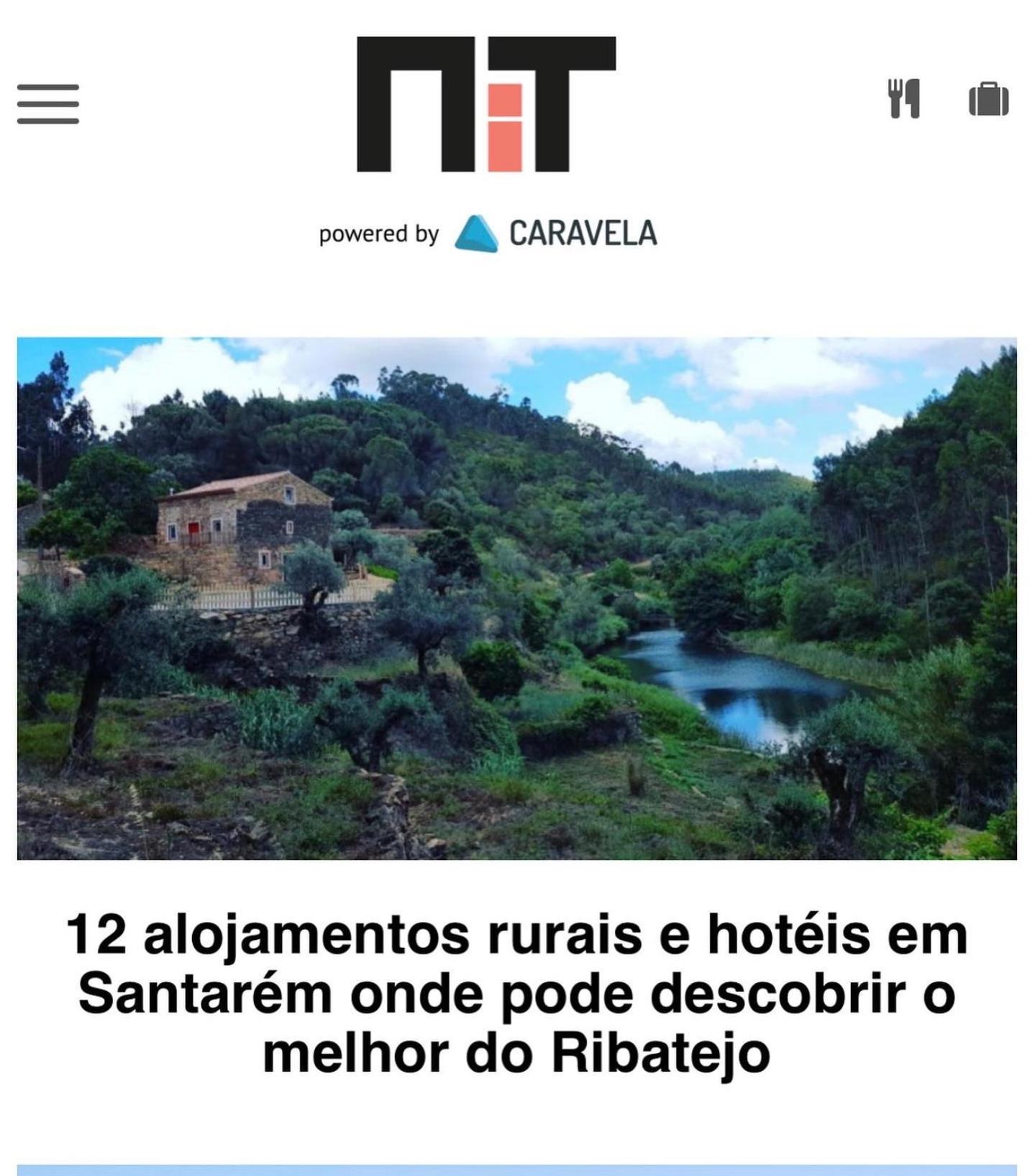 הוילה Ferreira do Zêzere Beija Rio Charming House מראה חיצוני תמונה
